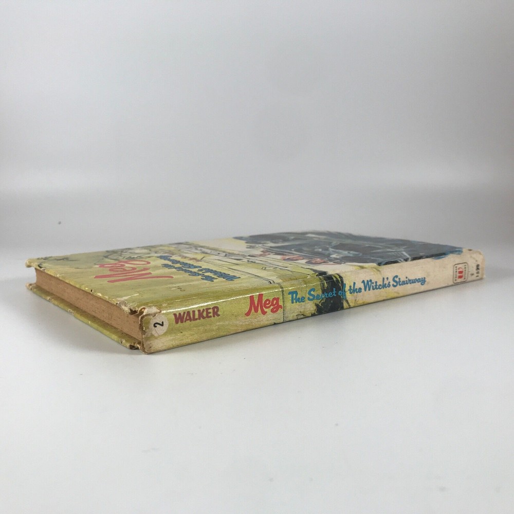 Meg The Secret of the Witch’s Stairway by Holly Beth Walker 1967 Whitman Vintage - Picture 3 of 8